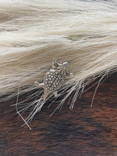 Load image into Gallery viewer, Navajo Sterling Silver Horny Toad Pendant Pin Signed