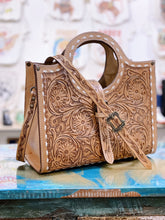 Load image into Gallery viewer, The Remington Tooled Leather Purse - Light