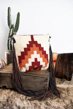 Load image into Gallery viewer, The Maddox Saddle Blanket Purse - Rust