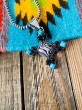 Load image into Gallery viewer, Handmade Sterling Silver &amp; Multi Stone Cluster Pendant