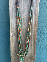 Load image into Gallery viewer, Navajo Jacla Beaded 4 Strand Necklace