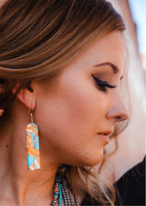The Stephens Slab Earrings