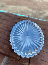 Load image into Gallery viewer, Dale Morgan Navajo Kingman Turquoise &amp; Sterling Concho studs