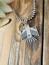 Load image into Gallery viewer, Handmade Sterling Silver Thunderbird Pendant By Dan Dodson