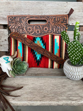 Load image into Gallery viewer, The Big Chief Saddle Blanket Purse with Fringe