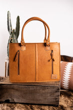 Load image into Gallery viewer, The Calamity Tote - Turquoise &amp; Rust