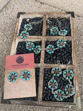 Load image into Gallery viewer, Hand Made Sterling Silver Turquoise &amp; Coral Choker Necklace Signed Nizhoni