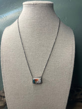 Load image into Gallery viewer, Navajo Sterling Silver Spice Bar Necklace Signed &amp; Stamped