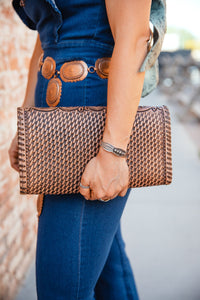 The Stampede Tooled Leather Purse