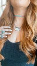 Load image into Gallery viewer, Navajo White Buffalo And Sterling Silver Necklace