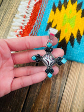 Load image into Gallery viewer, Handmade Sterling Silver &amp; Multi Stone Cluster Pendant
