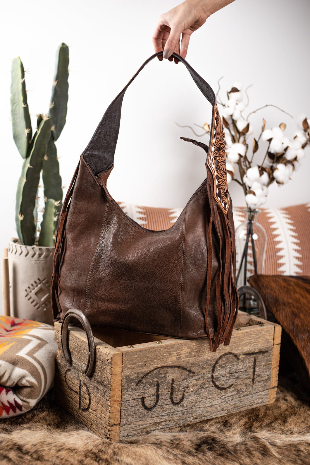 The Pecos Purse - Dark Brown