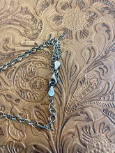 Load image into Gallery viewer, Navajo Sterling Silver &amp; Tibetan Turquoise Necklace