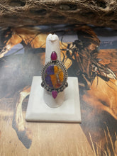 Load image into Gallery viewer, Handmade Pink Dream &amp; Pink Onyx Adjustable Ring