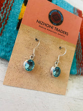 Load image into Gallery viewer, Vintage Topaz &amp; Sterling Silver Dangle Earrings