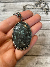 Load image into Gallery viewer, Navajo Turquoise And Sterling Silver Necklace