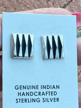 Load image into Gallery viewer, Leander Tahe Beth Dutton Sterling Mini Earrings
