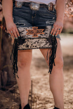 Load image into Gallery viewer, The Colter Fringe Purse - Black