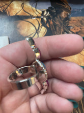 Load image into Gallery viewer, Handmade Spice &amp; Pink Onyx Adjustable Ring