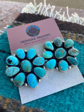 Load image into Gallery viewer, Navajo Royston Turquoise earrings by Sheila Becenti