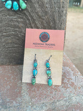 Load image into Gallery viewer, Sheila Becenti Royston Turquoise Drop Necklace Set