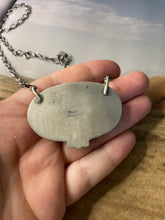 Load image into Gallery viewer, Navajo Handmade Number 8 Turquoise And Sterling Silver Necklace By Sheila Becenti