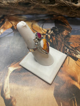 Load image into Gallery viewer, Handmade Pink Dream &amp; Pink Onyx Adjustable Ring