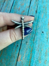 Load image into Gallery viewer, Sterling Silver Navajo Dragonfly Ring Size 6
