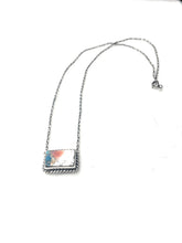 Load image into Gallery viewer, Navajo Sterling Silver Spice Bar Necklace Signed &amp; Stamped